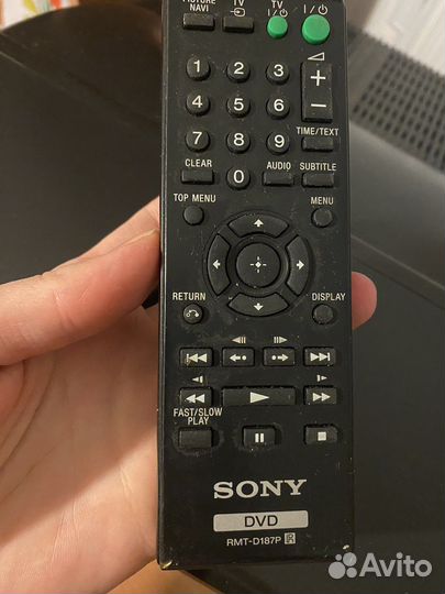 Dvd плеер sony