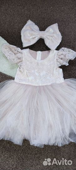Платье для девочки 92