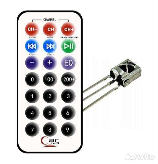 Пульт ду gsmin ak10+ик приемник Ардуино