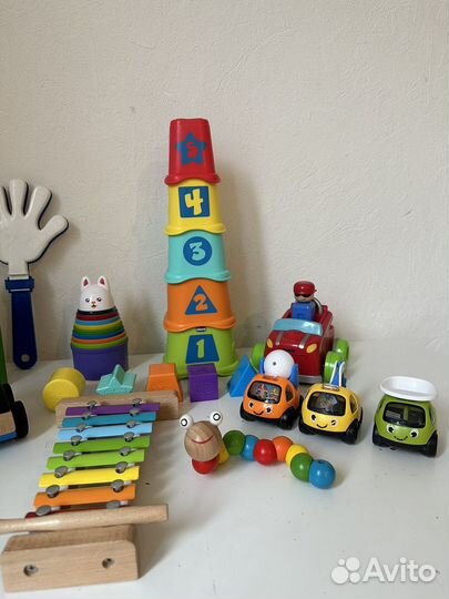 Игрушки пакетом Ikea,chicco,детский мир