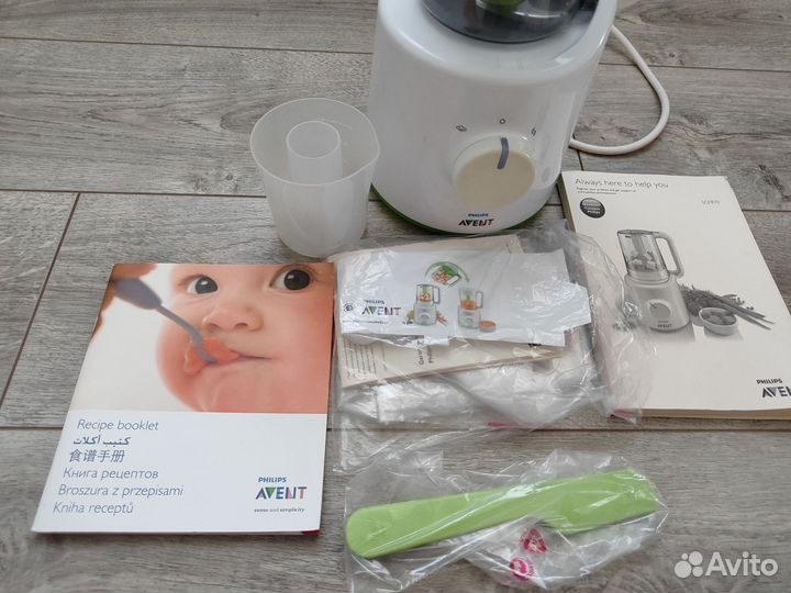 Пароварка блендер philips avent