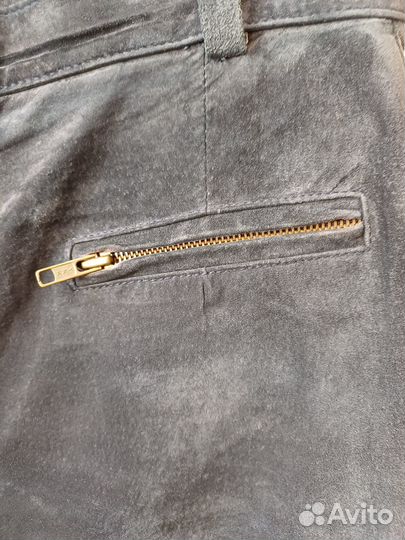 Брюки замшевые женские.Италия