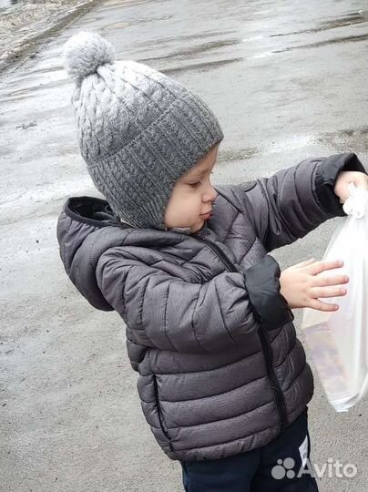 Шапка для мальчика демисезонная