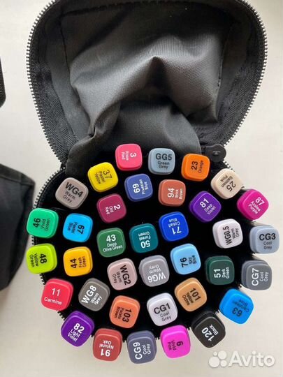 Маркеры для скетчинга 36, 60, 80 шт