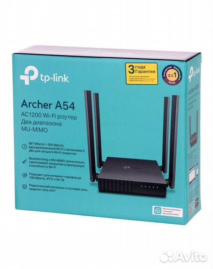 Wifi роутер tp-link archer a54