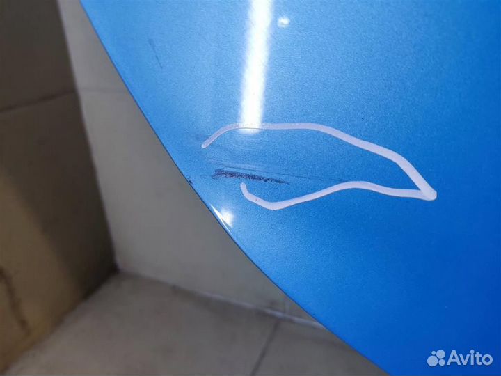 Дверь задняя правая Chevrolet Spark M200 2006