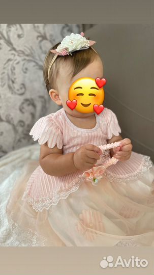 Платье для девочки 86