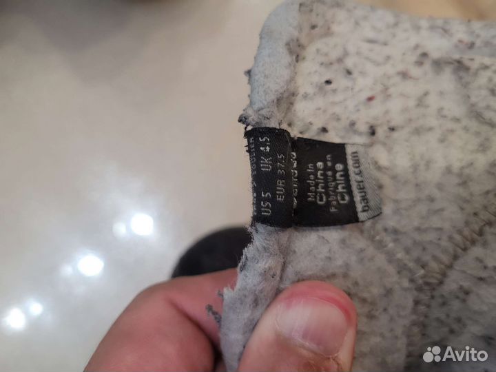 Хоккейные коньки bauer vapor x900 Jr размер 4D