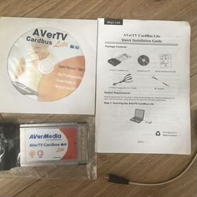 Тв тюнер AVerMedia AverTV Cardbus Lite