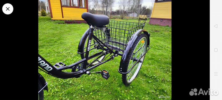 Трехколесный велосипед для взрослых