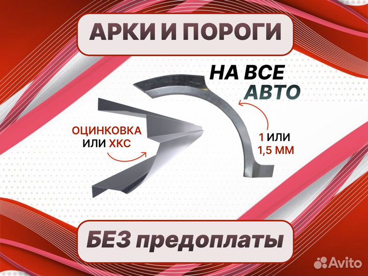 Задняя арка Dacia Duster