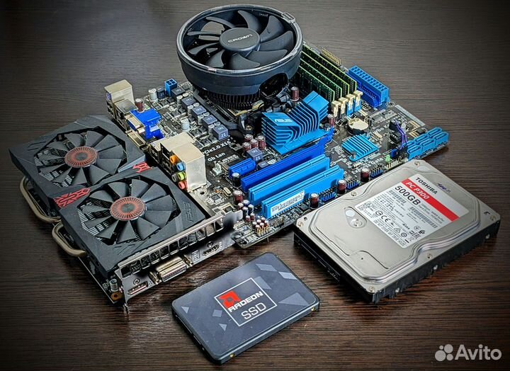 Компьютер для учебы, игр 