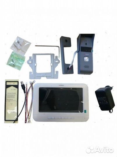 Ip домофон DS-D100KF комплект