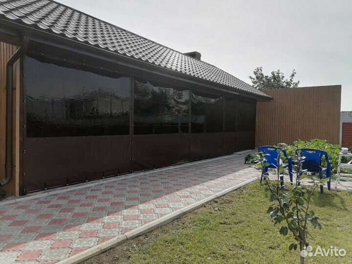 Мягкие пвх окна на беседку мирмо Курск