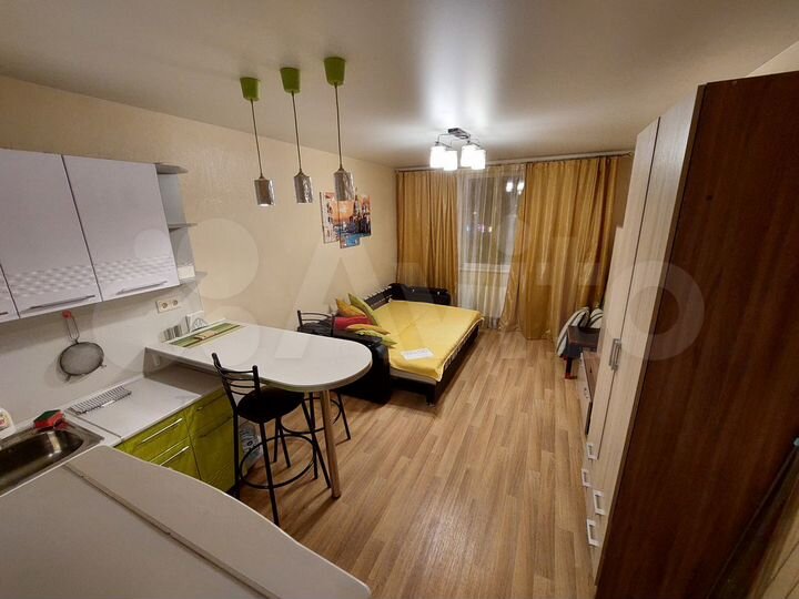 Квартира-студия, 27 м², 4/18 эт.