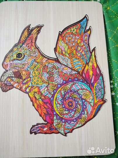 Пазл деревянный