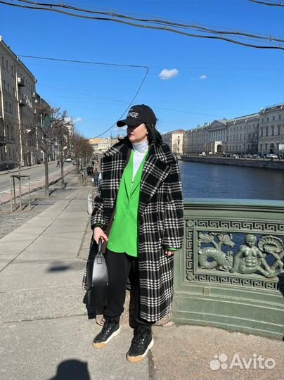 Шуба тедди HM trend