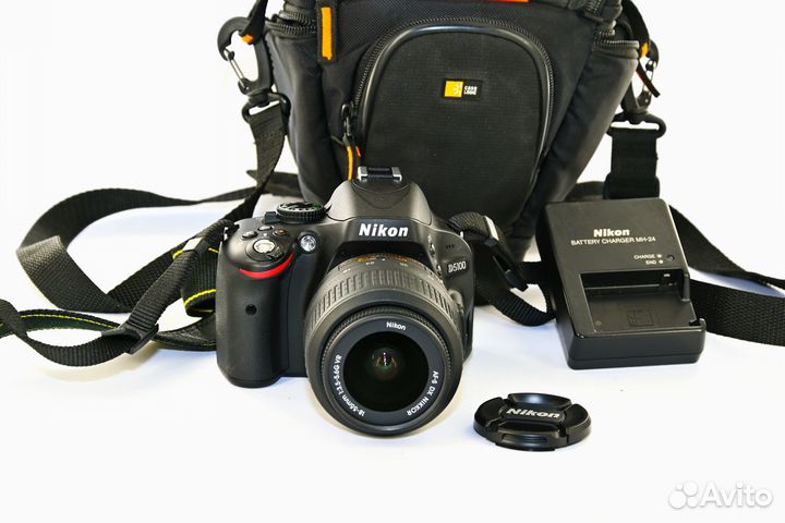 Nikon D5100 16.2MP зеркалка Kit AF-S VR 18-55 как