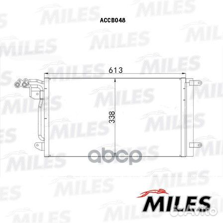 Радиатор кондиционера (паяный) VAG A1 / fabia/R