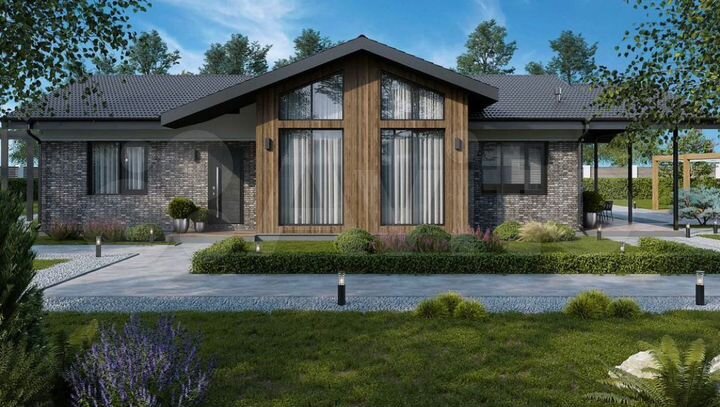 Дом 154 м² на участке 12 сот.