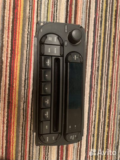 Магнитола chrysler voyager, caravan