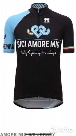 Велорубашка летняя мужская Santini размер S