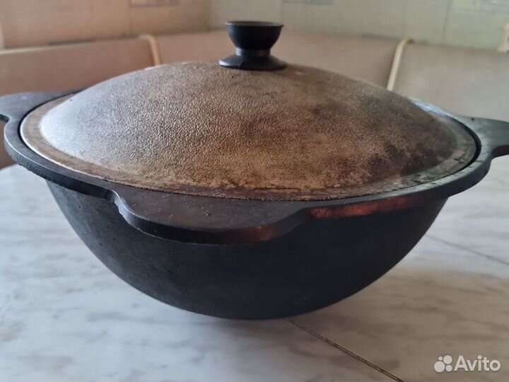 Казан чугунный 6 литров