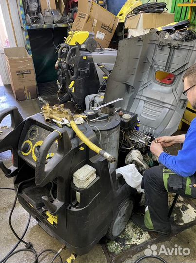 Ремонт запчасти Karcher