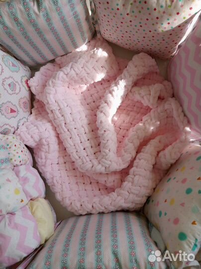 Бортики для детской кроватки