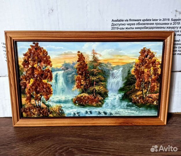 Картина с камнями