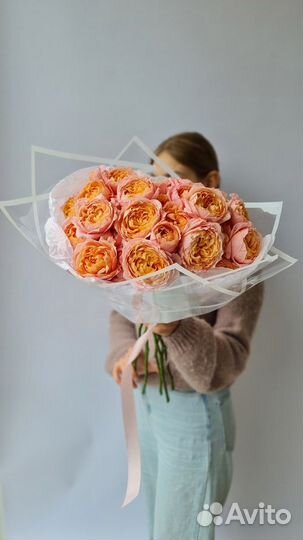 Букет из роз джульетта