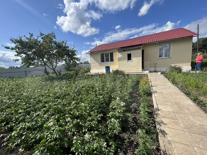 Дом 54,3 м² на участке 12 сот.