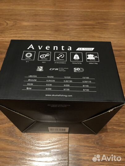 Катушка okuma Aventa AB 5000