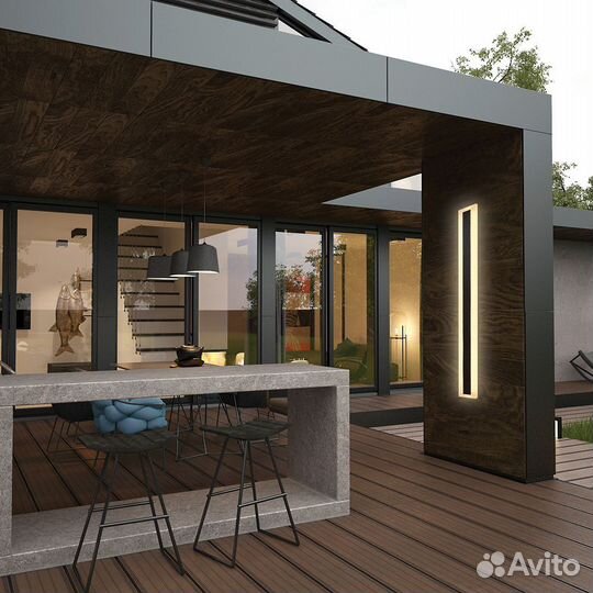 Светильник уличный на стену дома DH2001 15W 48016