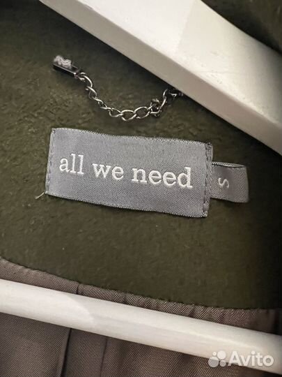 Пальто женское All we need