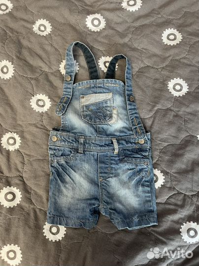 Джинсовый комбинезон