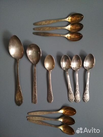 Ложки мельхиор СССР