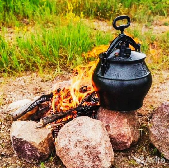Афганский казан скороварка 8л