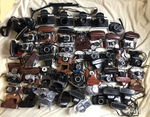 Ретро фотоаппараты СССР