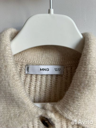 Кардиган шерстянной Mango