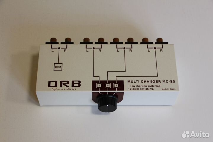 Hi-END селектор акустики ORB MC-S0, Japan