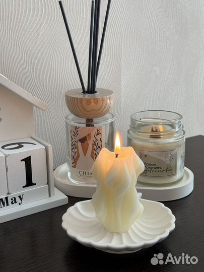 Ароматизированные свечи ручной работы