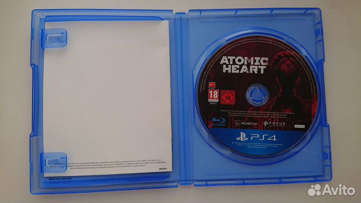 Atomic heart ps4 диск полностью на русском