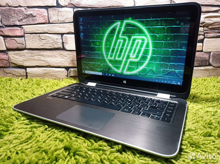 Мощный сенсорный HP 4ядра 8Гб 256Gb SSD