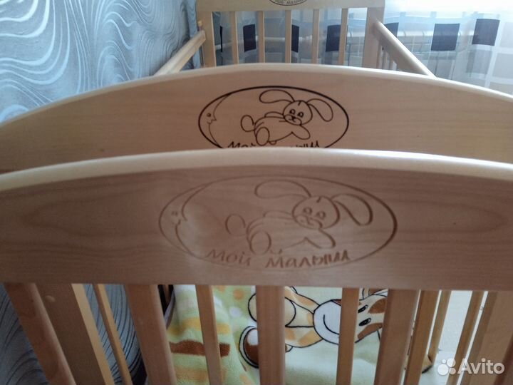 Детские кроватки с маятником / кроватки для двойни