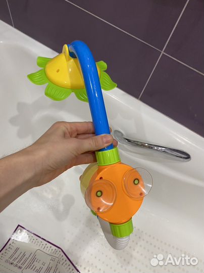 Игрушки для ванной на присосках