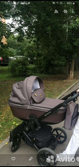 Коляска 2 в 1 adamex еmilio