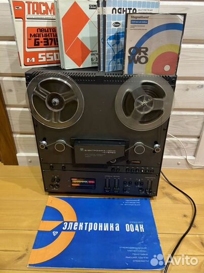 Магнитофон бабинный Электроника 004К