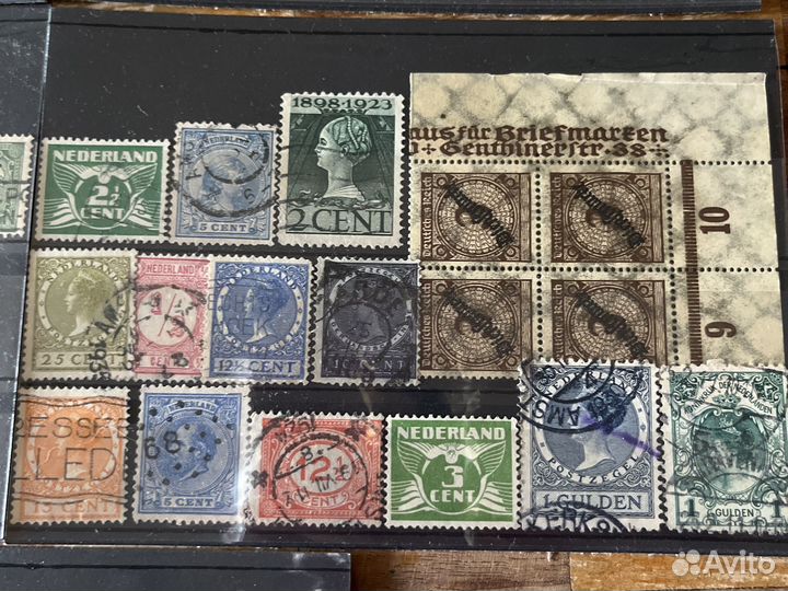 Старая коллекция марок