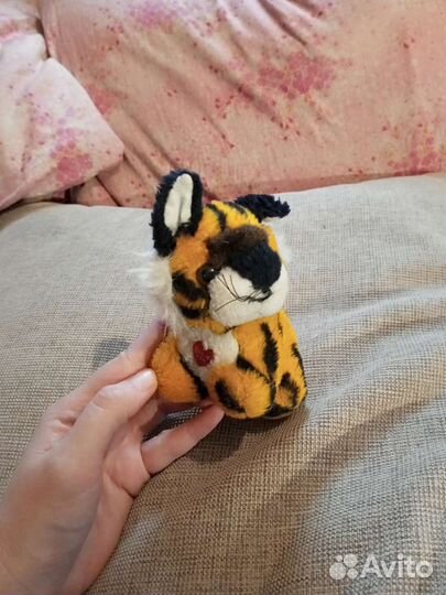 Мягкая игрушка Тигрята 90х годов